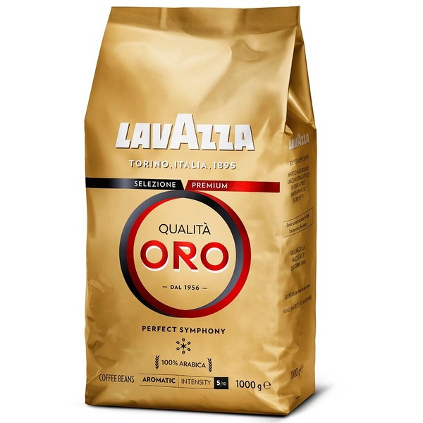 Кофе в зёрнах Lavazza Qualita Oro 1 кг 1782316441 фото