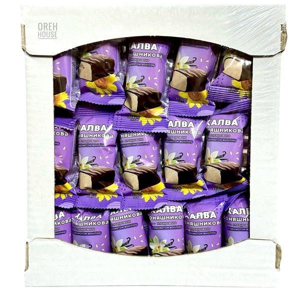 Халва подсолнечная Caramel с ароматом ванили глазированная 1.7 кг 1941299 фото