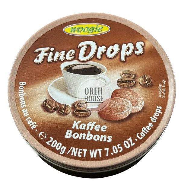 Леденцы Woogie Fine Drops со вкусом кофе 200 г 1941554 фото
