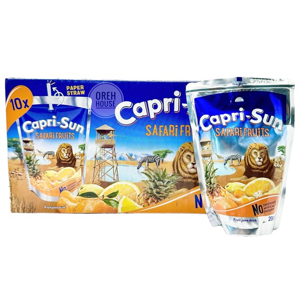 Сік Capri-Sun Safari 200 мл х10 шт 0178286103 фото