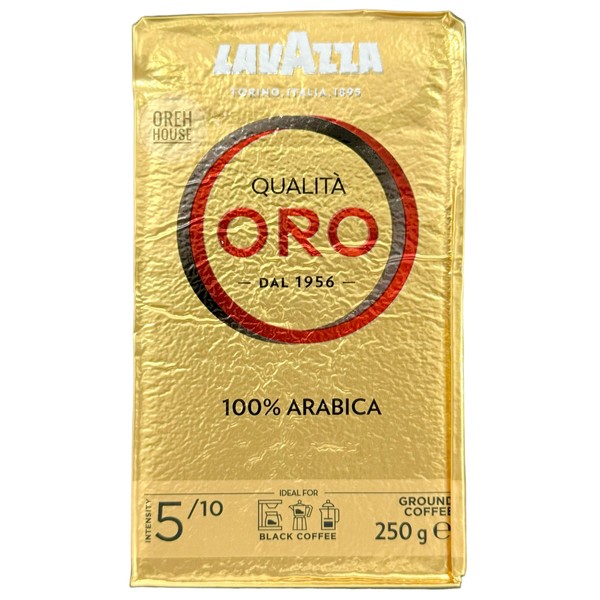 Кава мелена Lavazza Qualita Oro 250 г 1782316474 фото