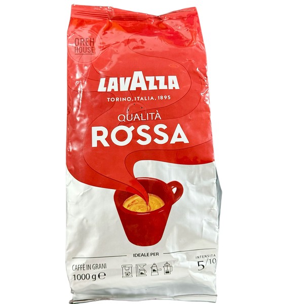 Кава в зернах Lavazza Qualita Rossa 1кг Арабіка 17823162223 фото