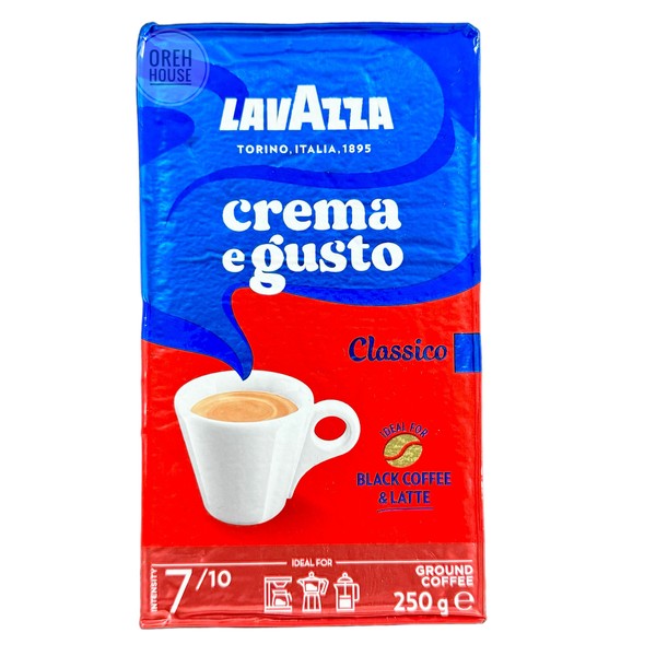 Кава мелена Lavazza Crema E Gusto Classico 250 г 1782316476 фото