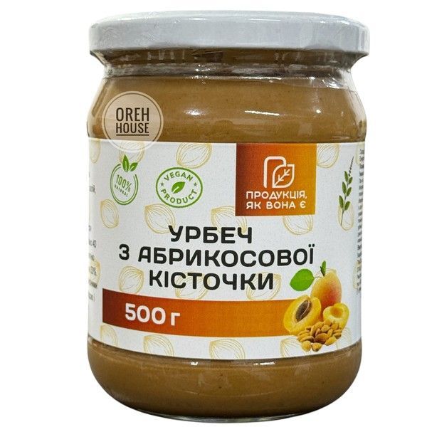Урбеч из ядер абрикосовой косточки 500 г  1941561 фото