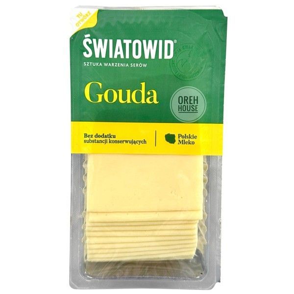 Сыр нарезка Gouda Swiatowid 500 г  1941569 фото