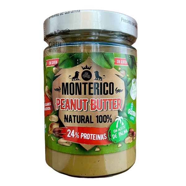 Арахісова паста Monterico Natural 100% без цукру\без глютену 500 г 12345678902 фото